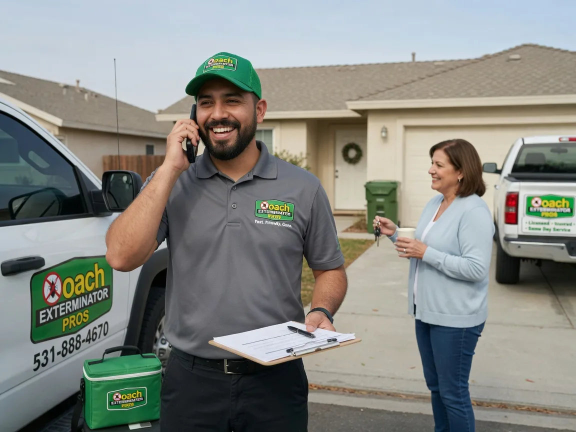 Pest Control Roach Exterminator New Paris, OH FAQs